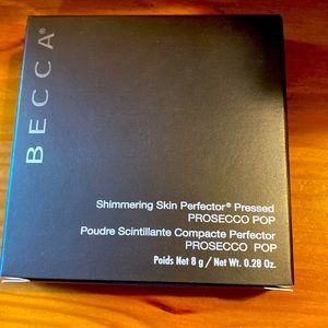 Becca Cosmetics Shimmering Skin Protector in color “Prosecco Pop”.